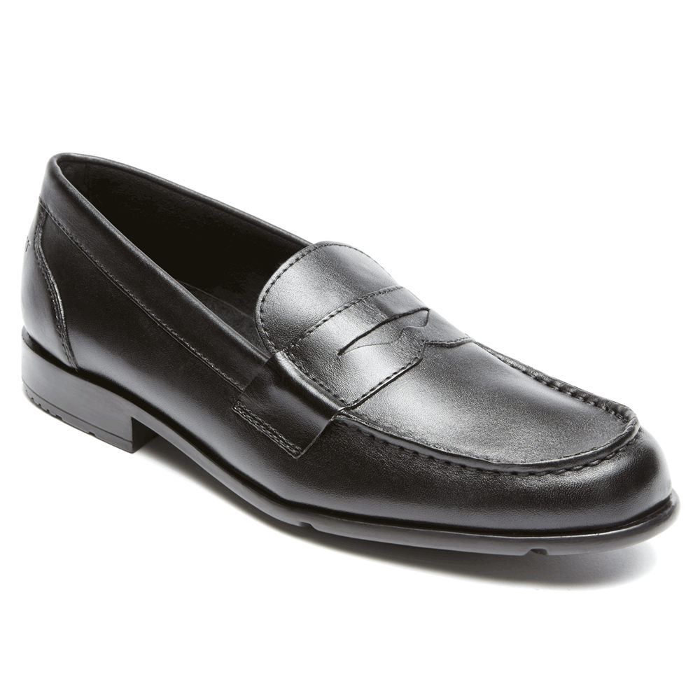 Mocassins Rockport Homem Pretas - Classic Penny - 49768FGCO